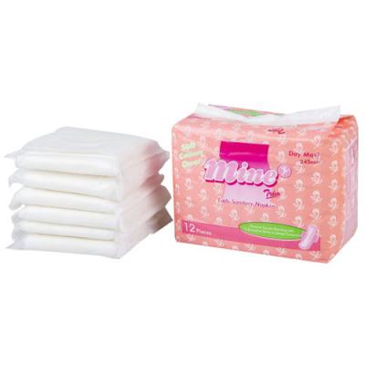 kháng khuẩn 240mm Day Use Perforated Sanitary Pads