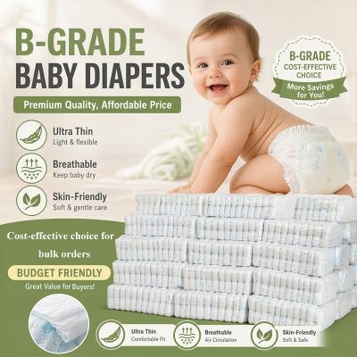 Baby Diaper Stocklots Supplier