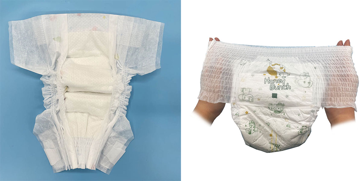 Tã dán so với quần tã: Chọn kích cỡ phù hợp với XIAMEN HONGFUTAI